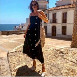 ZARA NWT Elegant Black Sleeveless Dress